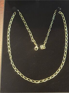 Kendra Scott Paperclip Gold Link Chain Necklace - Timeless Women's Jewelry